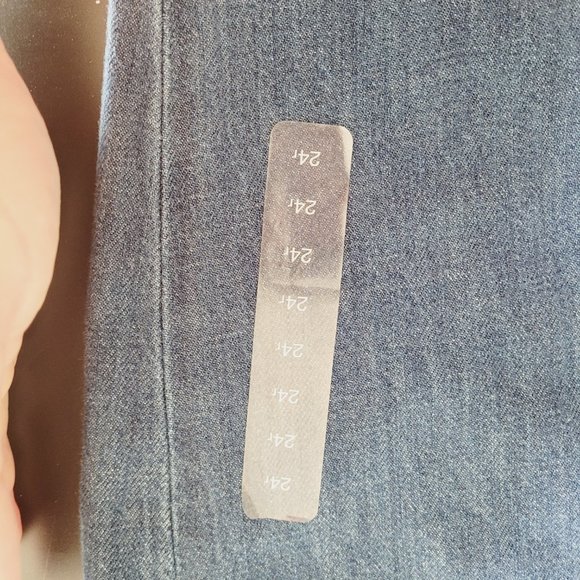 Gap 1969 Original Summer Flare Frayed Jeans 24r - Picture 6 of 6